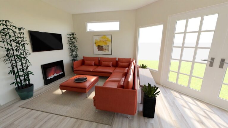 Great Room Entertainment Nook