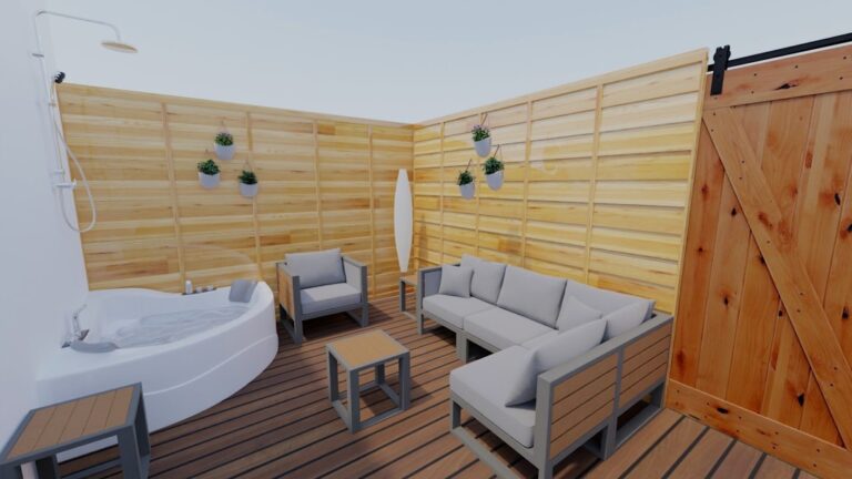 Private Jacuzzi Deck