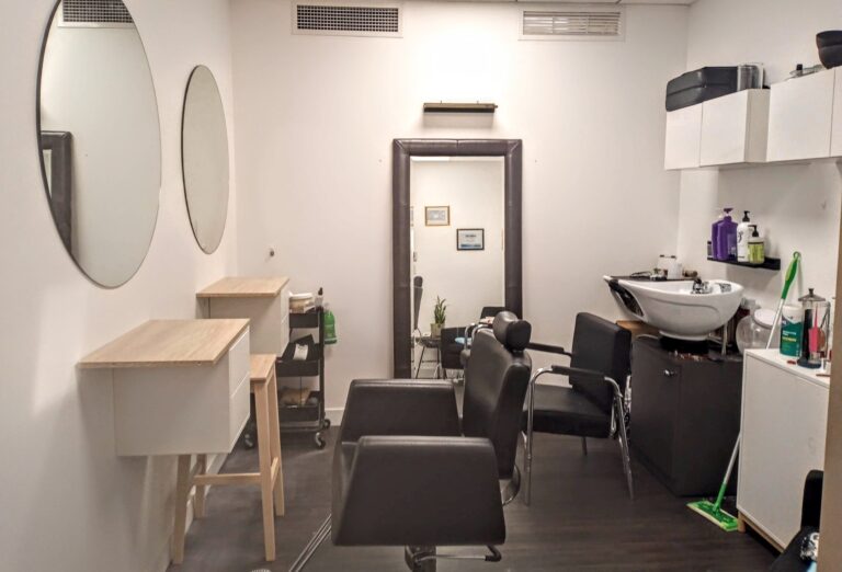 Salon Suite In Progress